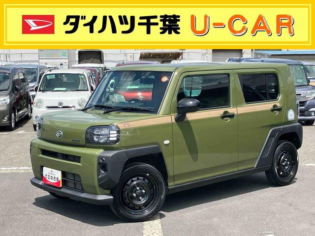 タフトＸディスプレイオーディオ／ＢＴ／ＵＳＢ／バックカメラ／ステアリングスイッチ　ＥＴＣ　ガラスルーフ　ＬＥＤヘッドライト　電動駐車ブレーキ　プッシュボタンスタート　コーナーセンサー　衝突被害軽減ブレーキ（千葉県）の中古車