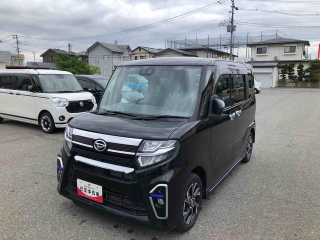 タントカスタムＸセレクション　２ＷＤ　走行距離４７２１４ｋｍ２ＷＤ　スマートアシスト　カーナビゲーション　オートエアコン　キーフリーシステム　プッシュボタンスタート　スライドドア　アルミホイール（山形県）の中古車