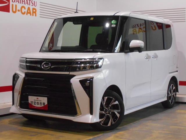 タントカスタムＸ　９インチディスプレイオーディオ　ドラレコ　装着ダイハツ純正９インチディスプレイオーディオ　ドライブレコーダー　パノラマモニター　ＴＶコントロールキット　装着（福井県）の中古車