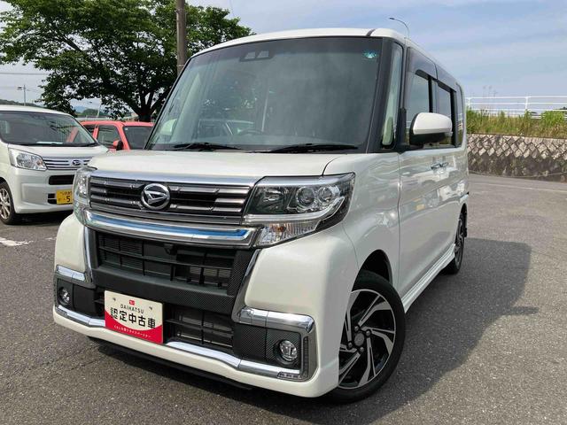 タントカスタムＲＳ　トップエディションＶＳ　ＳＡIII２ＷＤ　スマートアシスト　　パノラマモニター　運転席シートヒーター　プッシュボタンスタート　衝突警報機能　　アイドリングストップ　両側パワースライドドア　オートハイビーム　ドライブレコーダー　ナビ付き（福島県）の中古車