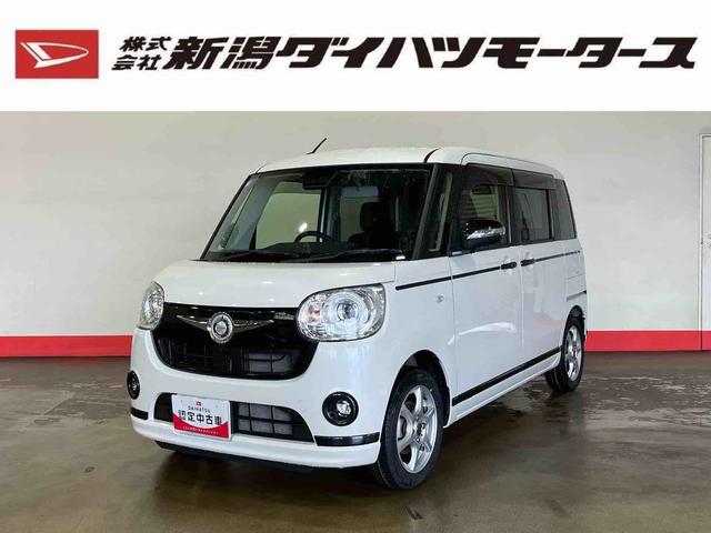 ムーヴキャンバスＧブラックアクセントＶＳ　ＳＡIII（車内　消臭・抗菌　処理済）　衝突被害軽減システム　両側パワースライドドア　ナビ　パノラマモニター　アルミホイール　キーフリーシステム（新潟県）の中古車