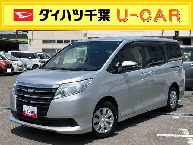 ノアＸナビ／ＢＴ／ＤＴＶ／ＣＤ／ＤＶＤ／バックカメラ／ステアリングスイッチ　ＥＴＣ　左側パワスラ　ＬＥＤヘッドライト　プッシュボタンスターター　オート格納ドアミラー　横滑り防止装置　アイドリングストップ（千葉県）の中古車