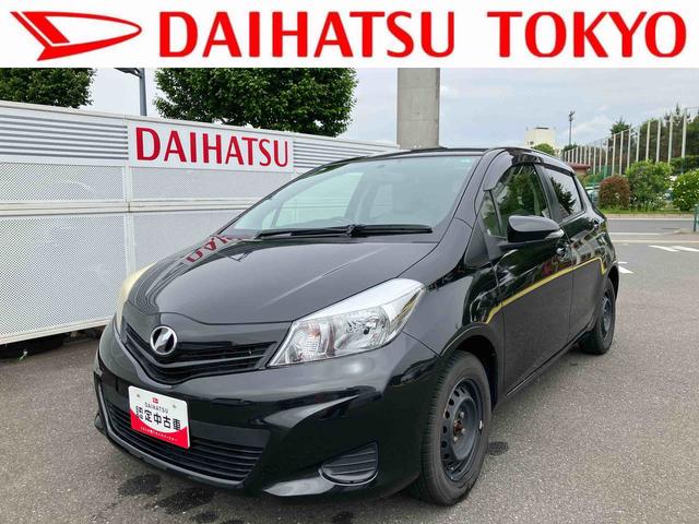 ヴィッツＦ　ナビゲーション　ＥＴＣ車載器　電動格納ドアミラー保証１年間距離無制限付き　ナビゲーション　ＥＴＣ車載器　運転席シートリフター　電動格納ドアミラー　パワーウインドウ　キーフリーシステム（東京都）の中古車
