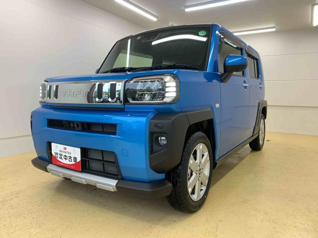 タフトＧターボ　クロムベンチャー　タイヤ新品　保証付きまごころ保証１年付き　記録簿　取扱説明書　ナビ　衝突被害軽減システム　スマートキー　オートマチックハイビーム　ＥＴＣ　サンルーフ　アルミホイール　ターボ　レーンアシスト　ドライブレコーダー　エアバッグ（静岡県）の中古車
