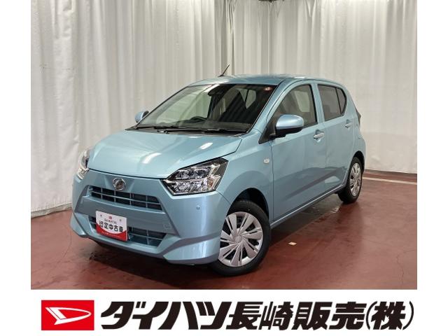 ミライースＸ　リミテッドＳＡIIIひょう害車　届出済未使用車　元展示車　衝突被害軽減システム　キーレス　アイドリングストップ　衝突安全ボディ　オートライト　ＬＥＤヘッドランプ　電動格納式ドアミラー　整備記録簿（長崎県）の中古車