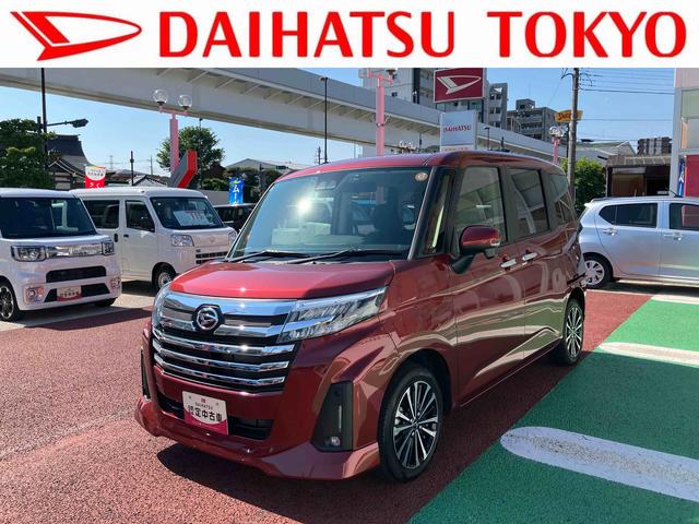 トールカスタムＧ　ターボ　ナビ　バックカメラ　ＥＴＣ　ＡＣＣ保証１年間・距離無制限付き　両側電動スライドドア　オートエアコン　フルセグ　ＤＶＤ再生　ＣＤ再生　電動パーキングブレーキ　オートブレーキホールド機能　電動格納ミラー　アイドリングストップ　キーフリー（東京都）の中古車