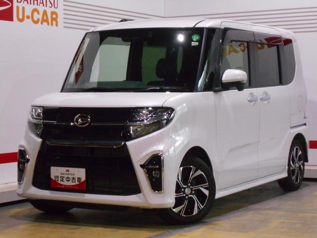 タントカスタムＸ　純正ナビ　ドライブレコーダー　パノラマモニター２０２０年モデル　ダイハツ純正９インチスタイリッシュメモリーナビ　ドライブレコーダー　パノラマモニター　ＴＶコントロールキット　装着車（福井県）の中古車