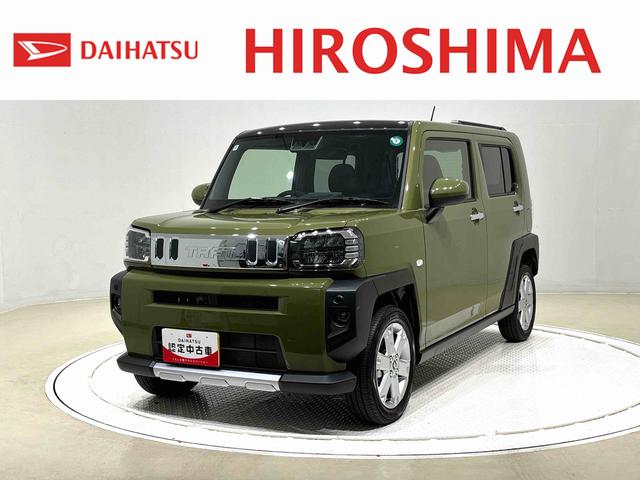 タフトＧターボ　クロムベンチャー　バックカメラスカイフィールトップ　クロムパック　メッキパック　シルバーアンダーガーニッシュ　インテリアアクセント　ＬＥＤオートハイビーム＆フォグランプ　電動パーキングブレーキ　バックカメラ　アルミホイール（広島県）の中古車