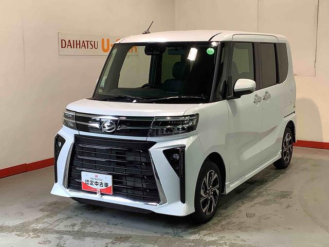 タントカスタムＸ【ダイハツ認定中古車・まごころ保証１年走行距離無制限保証】　　キーフリーシステム　ＬＥＤヘッドライト　ＬＥＤフォグランプ　両側電動スライドドア　スマートアシスト　コーナーセンサー（栃木県）の中古車