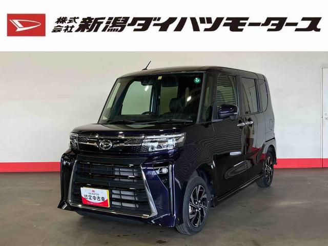 タントカスタムＸ（車内　消臭・抗菌　処理済）　衝突被害軽減システム　４ＷＤ　両側パワースライドドア　バックカメラ　アルミホイール　キーフリーシステム（新潟県）の中古車