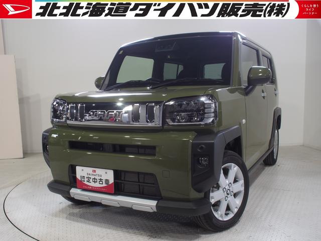 タフトＧ　クロムベンチャー４ＷＤ　スマートアシスト　ガラスルーフ　ＬＥＤヘッドライト　オートライト　ＣＤチューナー　電動パーキングブレーキ　前後コーナーセンサー　運転席助手席シートヒーター　アイドリングストップ（北海道）の中古車
