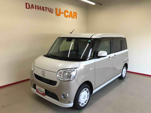 ムーヴキャンバスＸメイクアップ　ＳＡII４ＷＤ　純正ナビ　オートエアコン／ライト　ハロゲンヘッドライト　ＬＥＤフォグランプ　ＴＶコントロールキット　チルトステアリング　運転席シートリフター（秋田県）の中古車