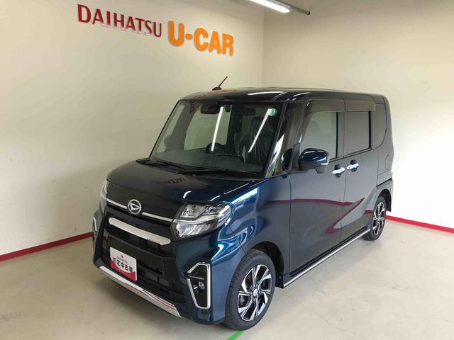 タントカスタムＸセレクション４ＷＤ　純正ナビ　オートエアコン／ライト　ＬＥＤヘッドランプ　ＬＥＤフォグランプ　両側電動スライドドア　運転席・助手席シートヒーター　チルトステアリング　運転席シートリフター　ドライブレコーダー（秋田県）の中古車