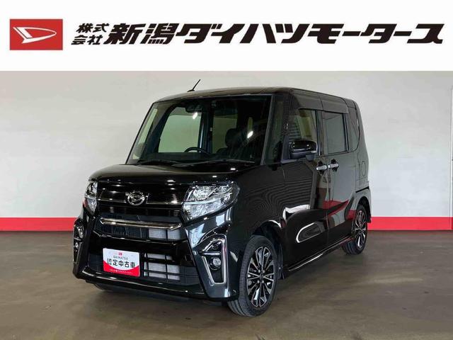 タントカスタムＲＳ（車内　消臭・抗菌　処理済）　衝突被害軽減システム　４ＷＤ　両側パワースライドドア　ナビ　バックカメラ　アルミホイール　キーフリーシステム（新潟県）の中古車