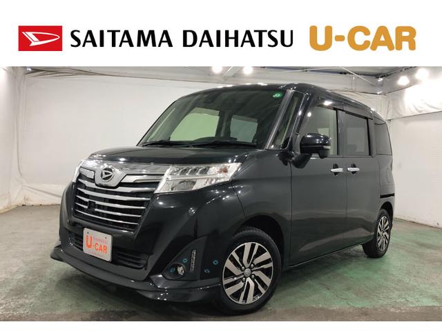トールカスタムＧ　ＳＡII　純正ナビ／ＥＴＣ一年保証・走行距離無制限　走行距離１１８５４２キロ　フルセグナビ　ブルートゥース　ＤＶＤ再生　オートライト　ＬＥＤヘッドライト　アイドリングストップ　両側電動スライドドア（埼玉県）の中古車