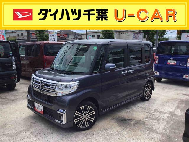 タントカスタムＲＳ　ＳＡII純正７インチメモリーナビ　両側電動スライドドア　オートエアコン　プッシュボタンスタート　キーフリー　衝突軽減ブレーキ　オートライト　電動格納ミラー　ＬＥＤヘッドランプ　ＬＥＤフォグランプ　バックカメラ（千葉県）の中古車