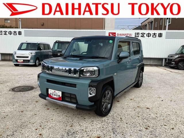 タフトＧターボ　９インチナビ　ＥＴＣ　ドライブレコーダー保証　新車保証・まごころ保証　１年間・走行距離無制限付き９インチナビ・バックカメラ・ドラレコ・ＥＴＣ装備・前席シートヒーター・電動パーキングブレーキ・クルーズコントロール（東京都）の中古車