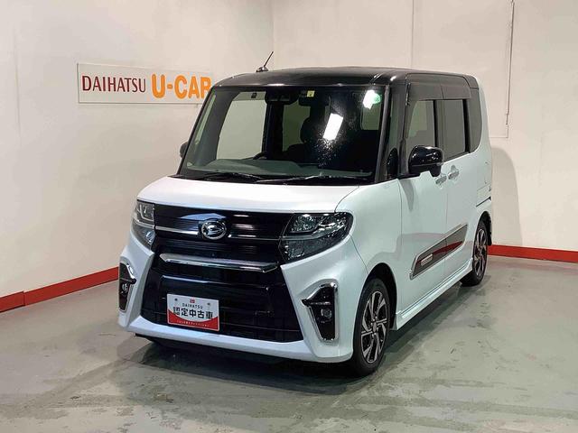 タントカスタムＸセレクション【ダイハツ認定中古車・まごころ保証１年走行距離無制限保証】　　ナビ　パノラマモニター　ＬＥＤヘッドライト　ＬＥＤフォグランプ　両側電動スライドドア　スマートアシスト　コーナーセンサー（栃木県）の中古車