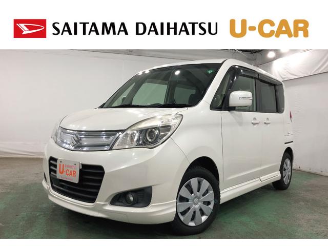 ソリオＳ　走行７８９１７キロ／バックカメラ／両側電動スライドドア１年保証距離無制限　走行距離７８９１７キロ　バックカメラ　ＤＶＤ再生　純正カーペットマット　助手席エアバッグ　オートライト　ＨＩＤヘッドランプ　両側電動スライドドア（埼玉県）の中古車
