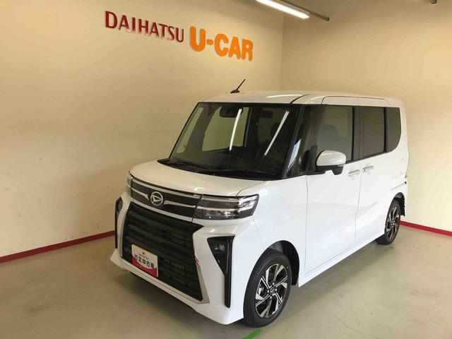 タントカスタムＸ４ＷＤ　オートエアコン／ライト　ＬＥＤヘッドライト／フォグランプ　両側電動スライドドア　運転席・助手席シートヒーター　チルトステアリング　運転席シートリフター　ＵＧＰ（秋田県）の中古車