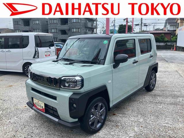 タフトＧダーククロムベンチャー　ＬＥＤヘッドランプ　キーフリー保証　新車保証・まごころ保証　１年間・走行距離無制限付き　電動パーキングブレーキ　前席シートヒーター　キーフリーシステム　ＬＥＤヘッドランプ　ＬＥＤフォグランプ　ＵＳＢ電源ソケット（東京都）の中古車