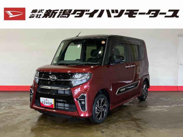 タントカスタムＸセレクション（車内　消臭・抗菌　処理済）　衝突被害軽減システム　４ＷＤ　両側パワースライドドア　ナビ　バックカメラ　アルミホイール　キーフリーシステム（新潟県）の中古車