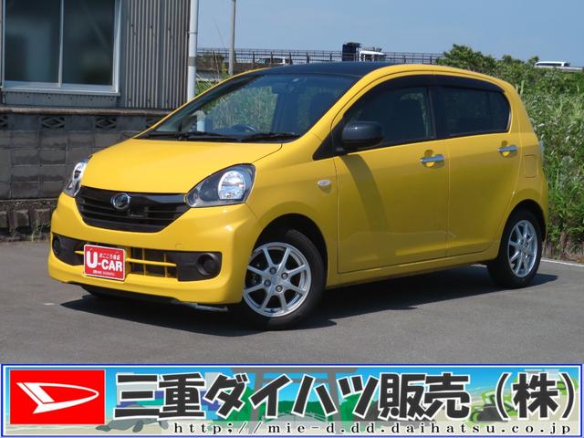 ミライースＸ　リミテッドＳＡ　　７型ナビ　バックカメラ　１年間無料保証衝突被害軽減装置　電動格納式ミラー　両席エアバック　前方用Ｄレコ　Ｉストップ　アルミ　衝突安全ボディ　ＥＴＣ　ワンオーナー　キーレスエントリー　マニュアルエアコン　ＤＶＤ再生　パワーウィンドウ（三重県）の中古車