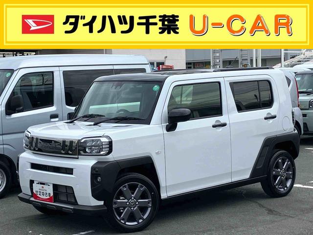 タフトＧターボ　ダーククロムベンチャー前後ダークガーニッシュ　ガラスルーフ　ルーフレール　１５インチアルミ　シートヒーター　ＬＥＤヘッド＆フォグランプ　バックカメラ　電動駐車ブレーキ　クルコン　コーナーセンサー　衝突被害軽減ブレーキ（千葉県）の中古車