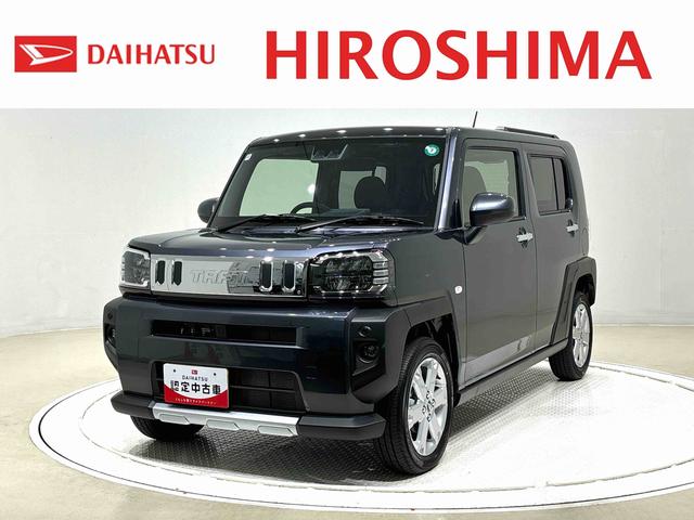 タフトＧターボ　クロムベンチャー　　ＣＶＴ　　電子パーキングスカイフィールトップ　クロムパック　メッキパック　シルバーアンダーガーニッシュ　インテリアアクセント　ＬＥＤオートハイビーム＆フォグランプ　電動パーキングブレーキ　バックカメラ　アルミホイール（広島県）の中古車