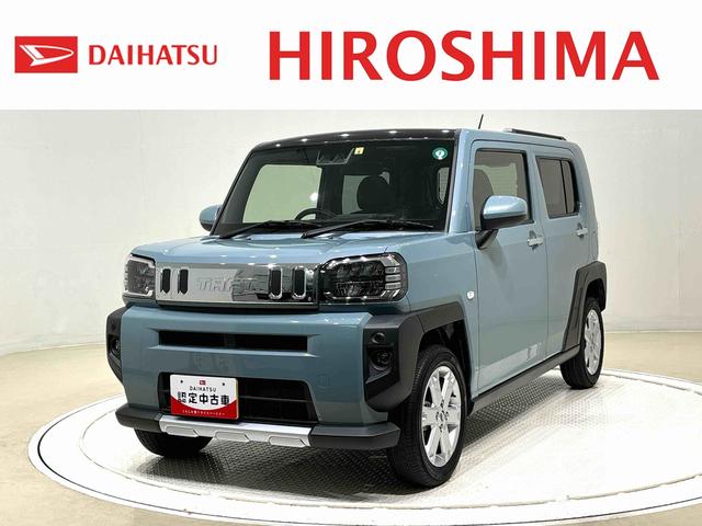 タフトＧ　クロムベンチャー　２ＷＤ　ＣＶＴ車ＬＥＤヘッドランプ＆フォグランプ　キーフリーシステム　オート格納式電動ドアミラー　スカイフィールトップ　運転席・助手席シートヒーター　電動パーキングブレーキ　プッシュ式オートエアコン（広島県）の中古車