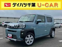 タフトＧ　クロムベンチャーキーフリーシステム／プッシュボタンエンジンスターター／アイドリングストップ／スカイフィールトップ／オートライト／コーナーセンサー／衝突回避支援システム／ＬＥＤヘッドライト／オートエアコン