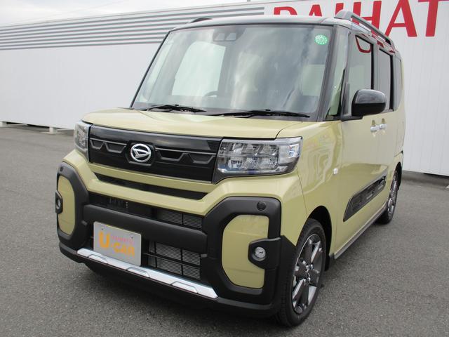 タントファンクロスターボ両側パワースライドドア　キーフリー　電動パーキングブレーキ　１０９ｋｍ（福岡県）の中古車