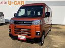 ターボ車　インパネシフト　プッシュスタートスイッチ　電子カードキー　両側スライドドア　緊急ブレーキ　ＡＢＳ（鹿児島県）の中古車