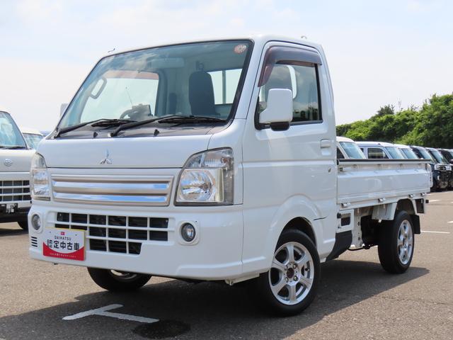 ミニキャブトラックＧ４ＷＤ　デフロック　５速マニュアル　６６０ｃｃ　ＣＤオーディオ　エアコン　パワーステアリング　パワーウィンドウ　エアバッグ　１９３８６ｋｍ（福島県）の中古車