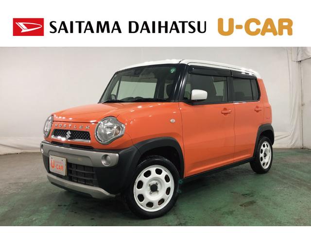 ハスラーＧ　ナビ一年保証・走行距離無制限　走行距離５１９２０キロ　フルセグナビ　ブルートゥース　ＤＶＤ再生　アイドリングストップ　ベンチシート　シートヒーター（東京都）の中古車
