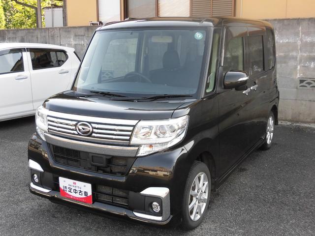タントカスタムＸ４ＷＤ　ワンオーナー　ナビゲーション　禁煙車　記録簿　認定中古車（島根県）の中古車