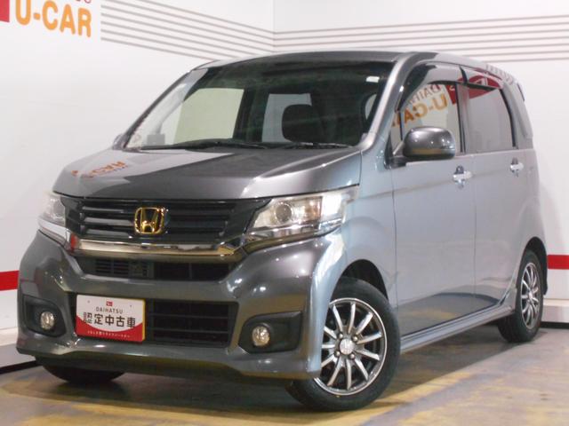 Ｎ−ＷＧＮカスタムＧ　メモリーナビ　バックモニター　装着　ノーマルタイヤ新品（福井県）の中古車