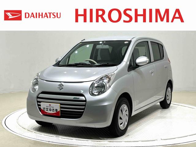 アルトエコＥＣＯ−ＳＥＴＣ車載器　ＦＭ／ＡＭラジオ　マニュアルエアコン　アイドリングストップ機能　プッシュボタンスタートスイッチ　キーフリー（広島県）の中古車