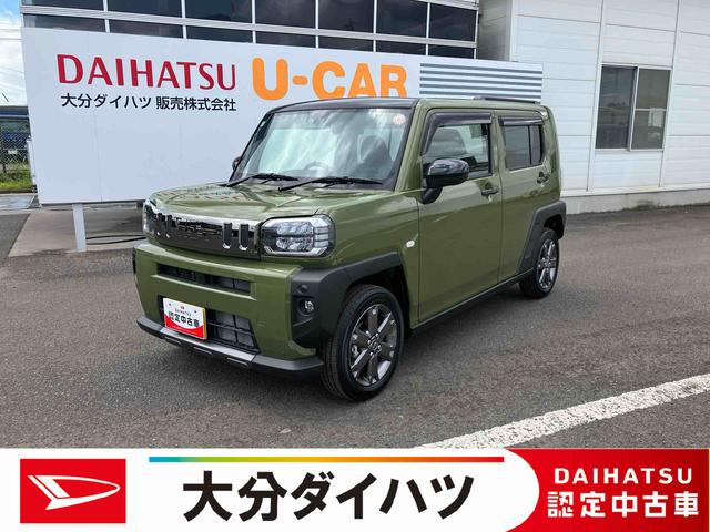 タフトＧターボ　ダーククロムベンチャー　ワンオーナー走行距離無制限１２ヶ月保証付き　禁煙　衝突軽減ブレーキ　車線逸脱警告　前席シートヒーター　安全ボディ　ＬＥＤライト　ムーンルーフ　アイドリングストップ機能　セキュリティ　オートクルーズ　ターボエンジン（大分県）の中古車