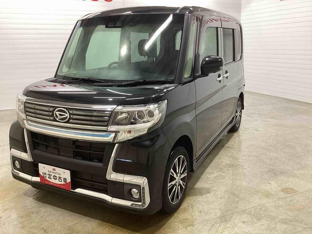 タントカスタムＸ　トップエディションＶＳ　ＳＡIIIインパネシフト　プッシュスタートスイッチ　電子カードキー　前後誤発進抑制　車線逸脱警報装置　アルミホイール　ＡＢＳ（鹿児島県）の中古車