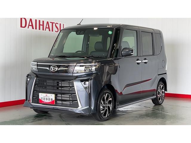 タントカスタムＸＬＥＤヘッドランプ　アイドリングストップ　両側パワースライドドア　オートエアコン　シートヒーター　スマートキー　１４インチアルミホイール　衝突被害軽減システム　電動格納式ドアミラー（茨城県）の中古車