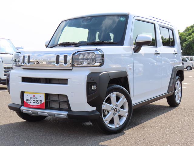 タフトＧ　クロムベンチャー４ＷＤ　ＣＶＴ　６６０ｃｃ　スカイフィールトップ　ナビ　バックモニター　ドライブレコーダー　衝突被害軽減ブレーキ　横滑り防止装置　ＡＢＳ　アイドリングストップ　プッシュボタンスタート　シートヒーター（福島県）の中古車