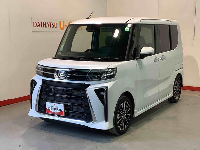 タントカスタムＲＳキーフリーシステム　両側電動スライドドア　ＬＥＤヘッドライト　フォグランプ　スマートアシスト　栃木ダイハツの認定中古車は全車１年走行距離無制限保証付き！！（栃木県）の中古車