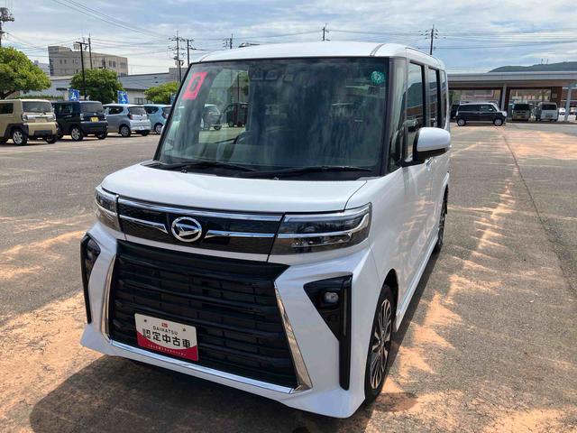 タントカスタムＲＳタ−ボ　スマートキ　１オーナー　キーフリー　アルミホイール　ＡＢＳ　エアバック　点検記録簿（山口県）の中古車
