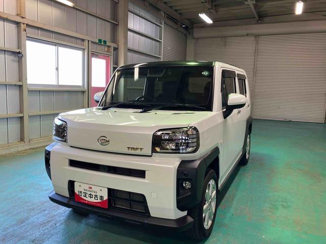タフトＧ２ＷＤ　ＣＶＴ　６６０ｃｃ　スカイフィールトップ　ナビ　バックモニター　ドライブレコーダー　衝突被害軽減ブレーキ　横滑り防止装置　ＡＢＳ　アイドリングストップ　プッシュボタンスタート（福島県）の中古車