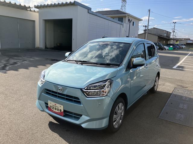 ミライースＸ　ＳＡIII２ＷＤ　ＣＶＴ　６６０ｃｃ　衝突被害軽減ブレーキ　横滑り防止装置　ＡＢＳ　アイドリングストップ　マニュアルエアコン　ナビ用バックカメラ　キーレスエントリー　届出済未使用車（福島県）の中古車