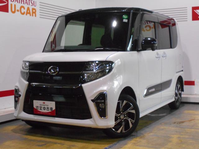 タントカスタムＸ　４ＷＤ　９インチナビ　ドライブレコーダー装着２０２０年モデル　ダイハツ純正９インチメモリーナビ　ドライブレコーダー　パノラマモニター　ＴＶコントロールキット　装着車（福井県）の中古車