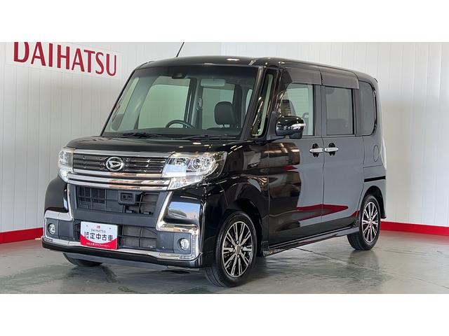 タントカスタムＸ　トップエディションＳＡII純正ナビ　バックカメラ　ＬＥＤヘッドランプ　左側パワースライドドア　アイドリングストップ　オートエアコン　スマートキー　１４インチアルミホイール　電動格納式ドアミラー　衝突被害軽減システム（茨城県）の中古車