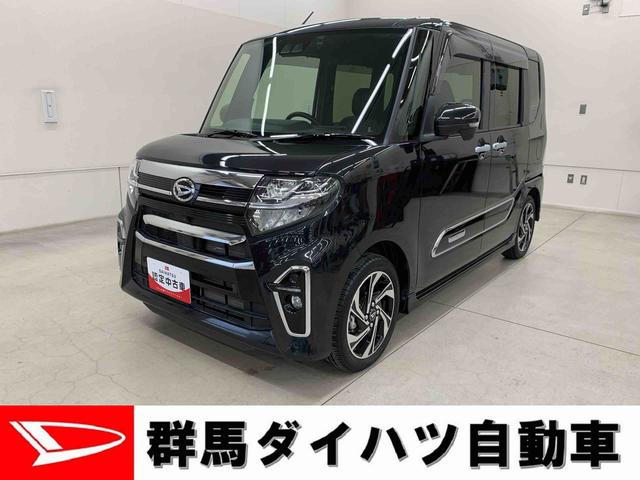 タントカスタムＲＳスタイルセレクション　２ＷＤ両側電動スライドドア・ＬＥＤヘッドライト・ナビ・ドラレコ・パノラマモニター・ＥＴＣ・シートヒーター・スマートアシスト・アイドリングストップ・プッシュボタンスタート・オートライト・オートマチックハイビー（群馬県）の中古車