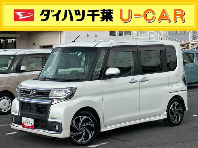 タントカスタムＲＳ　トップエディションＶＳ　ＳＡIIIターボ　８型ナビ／ＢＴ／ＤＴＶ／ＤＩＳＣ／全周囲カメラ／ステアスイッチ　後席モニター　前ドラレコ　ＥＴＣ　フロントグリルイルミ　両側パワスラ　ＬＥＤヘッド＆フォグ　シートヒーター　衝突被害軽減ブレーキ（千葉県）の中古車